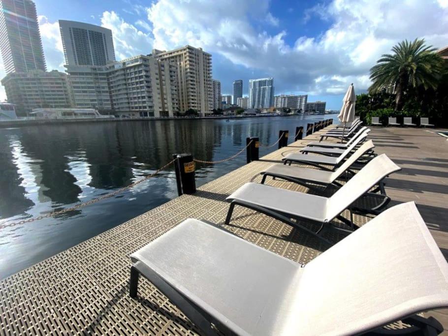 Miami Beach 1B/1B Incredible View Apartment With Kitchen Hallandale Beach Esterno foto